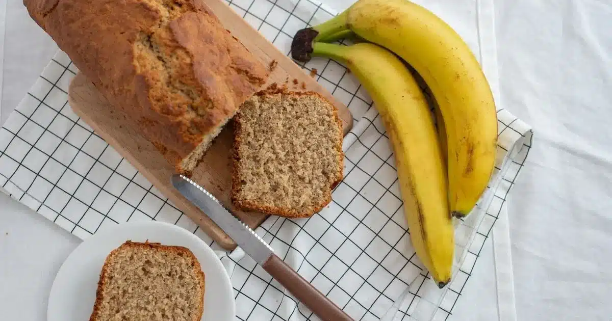 Anti-waste banana bread: the soft recipe for 6 people