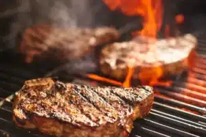 Can you cook frozen meat directly on the barbecue?