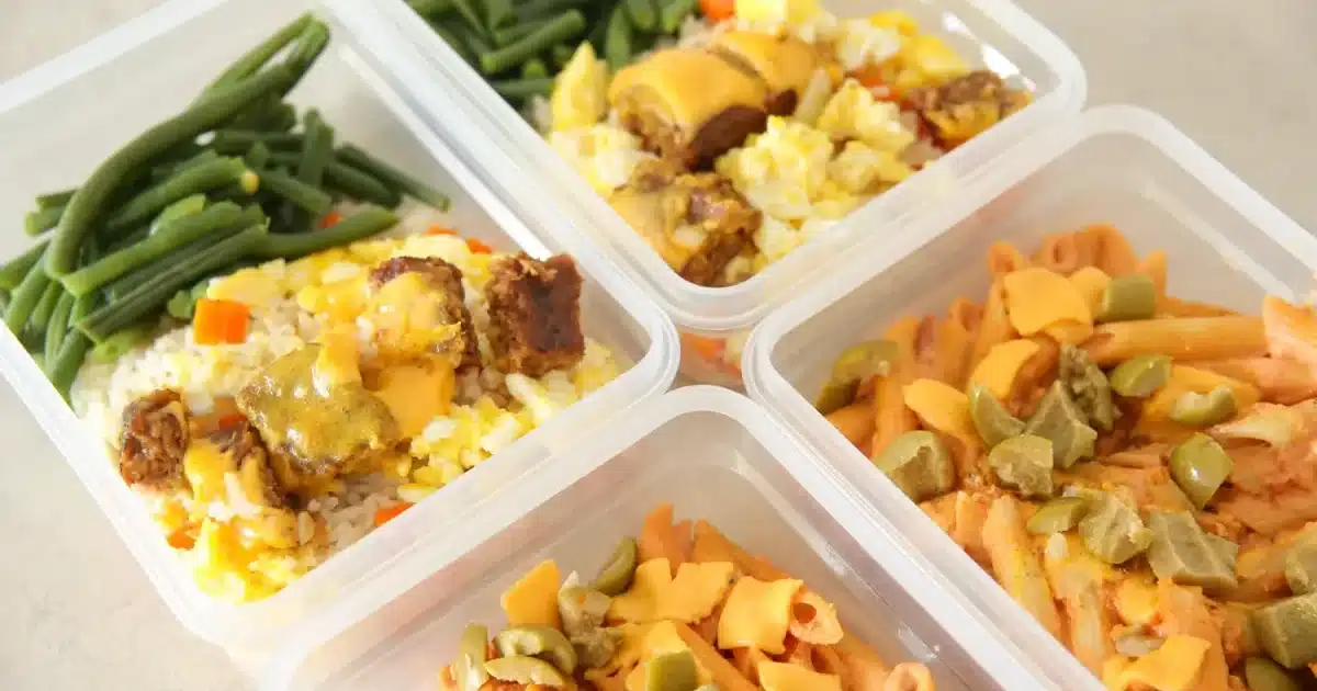 Can you freeze a cooked dish made with frozen products?