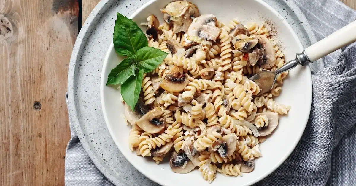 Creamy Mushroom Pasta Is the Perfect Dish for a Comforting and Indulgent Dinner in Less Than 20 Minutes