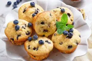 These Ultra-Soft Yogurt and Blueberry Muffins Are a Must-Make for a Delicious Homemade Snack