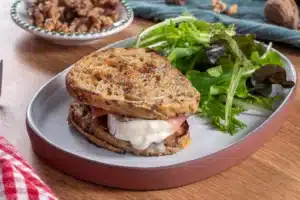 You'll Love This Original Grilled Cheese with Melted Goat Cheese and Prosciutto!